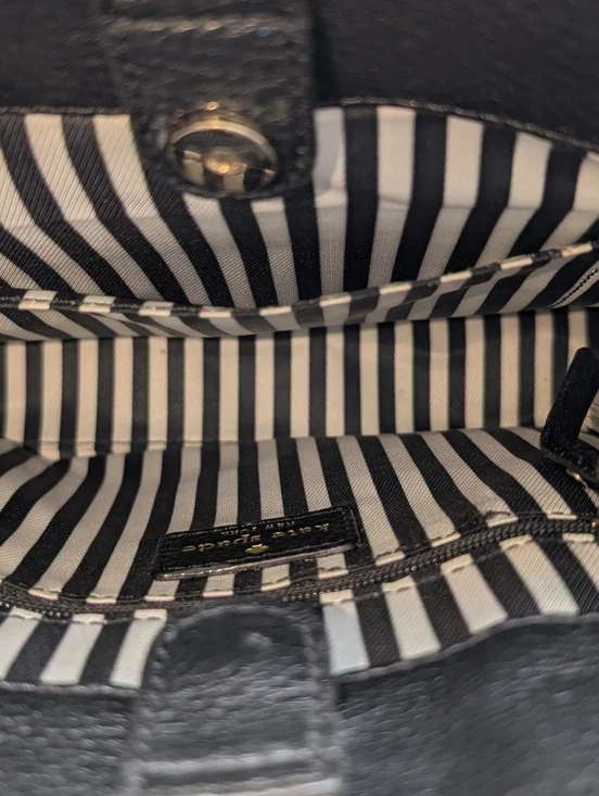 Kate Spade Bow Valley Helena Purse Handbag - See Flaw - Picture 4 of 10